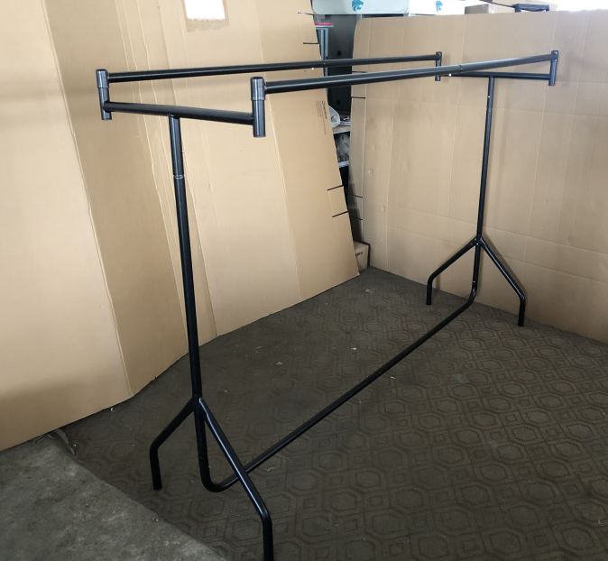 4ft double rail clothes rail